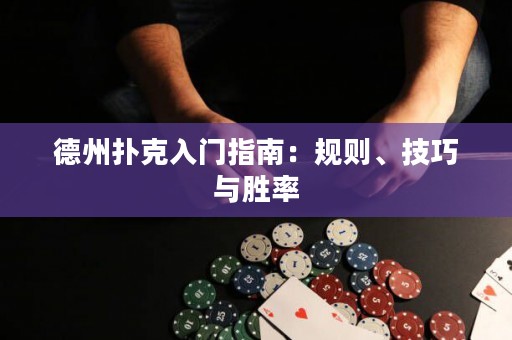 德州撲克入門指南：規(guī)則、技巧與勝率