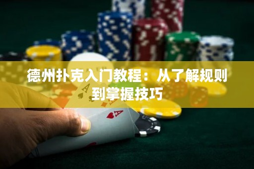 德州撲克入門教程：從了解規(guī)則到掌握技巧