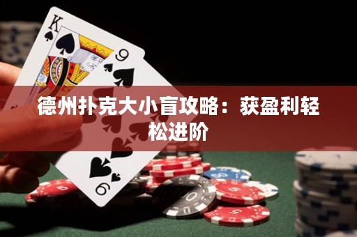 德州撲克大小盲攻略：獲盈利輕松進(jìn)階