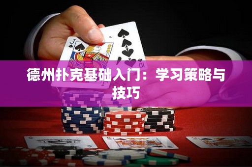 德州撲克基礎(chǔ)入門(mén)：學(xué)習(xí)策略與技巧