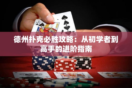 德州撲克必勝攻略：從初學(xué)者到高手的進階指南