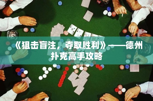 《狙擊盲注，奪取勝利》——德州撲克高手攻略
