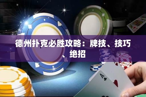 德州撲克必勝攻略：牌技、技巧、絕招