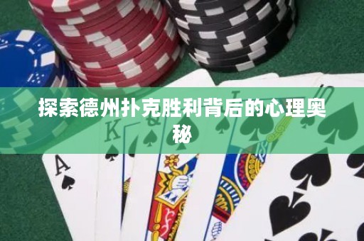 探索德州撲克勝利背后的心理奧秘