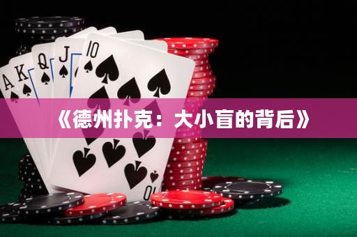 《德州撲克：大小盲的背后》