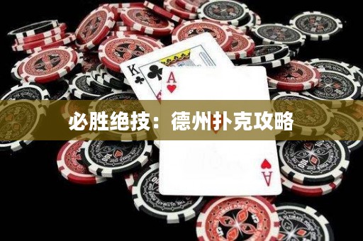 必勝絕技：德州撲克攻略