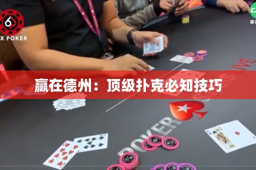 贏在德州：頂級(jí)撲克必知技巧