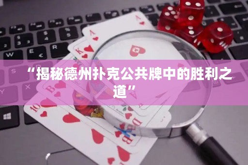 “揭秘德州撲克公共牌中的勝利之道”